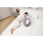 Mastela 4 in 1 Deluxe Multi-Functional Bassinet - Dark Grey - Image 3
