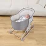 Mastela 4 in 1 Deluxe Multi-Functional Bassinet - Grey - Image 2