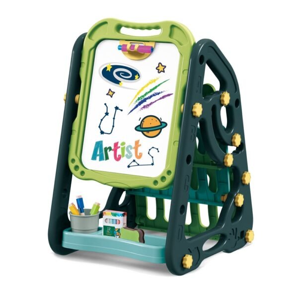 35 Pcs - Double-Sided Bracket Drawing Board - Talented Painter (Green)