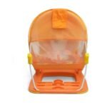 Mastela Deluxe Baby Bather - Orange | Foldable, Adjustable & Comfortable Bath Seat - Image 5