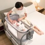 Mastela Deluxe 3 in 1 Multi-Functional Bassinet - Grey - Image 5