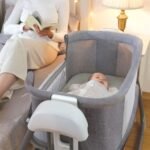 Mastela 4 in 1 Deluxe Multi-Functional Bassinet - Grey - Image 3