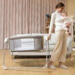 Mastela 4 in 1 Deluxe Multi-Functional Bassinet - Grey - Image 5