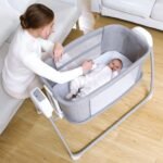 Mastela 4 in 1 Deluxe Multi-Functional Bassinet - Grey - Image 6
