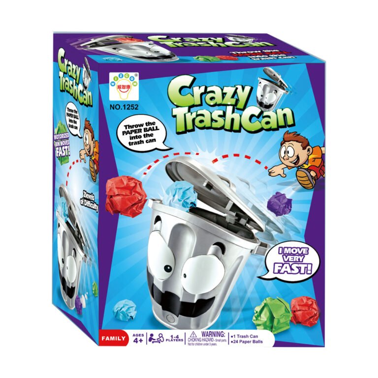 Crazy Trash Can Game for Kids