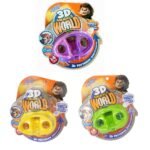 3D Elliptical Animal Viewing Machine - Explore 3D Animal World with 14 Different Patterns - Ages 3+ (Assorted Color)