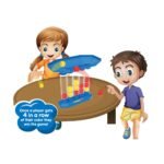 Connect4 Bouncing Ball Tabletop Game - Fun for All Ages! - Image 2