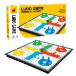 Folding Magnetic Board Ludo Game – Classic Family Game for Kids and Travel - Image 2