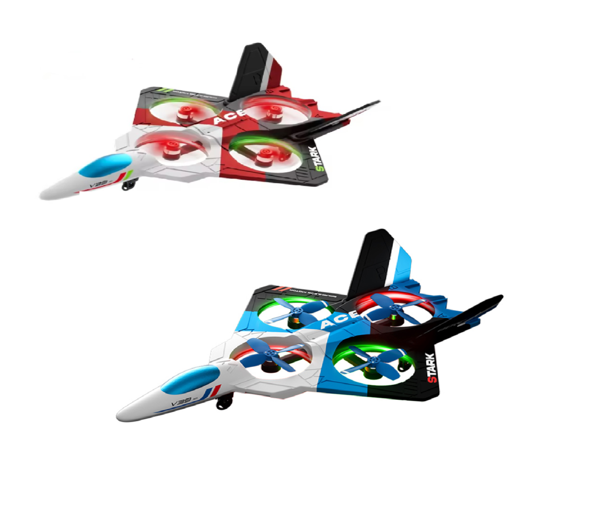 4-Axis Aircraft Fighter - 1PC Color May Vary - Image 1