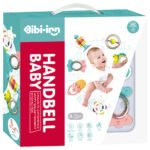 Ibi-Irn 6PCS Baby Handbell Set | Safe Sensory Rattles for Babies - Image 2