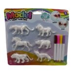 Solid PVC Animal Graffiti - Model Paint Your Own - Image 4