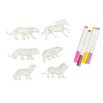 Solid PVC Animal Graffiti - Model Paint Your Own