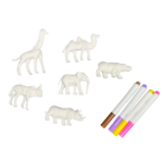 Solid PVC Animal Graffiti - Model Paint Your Own
