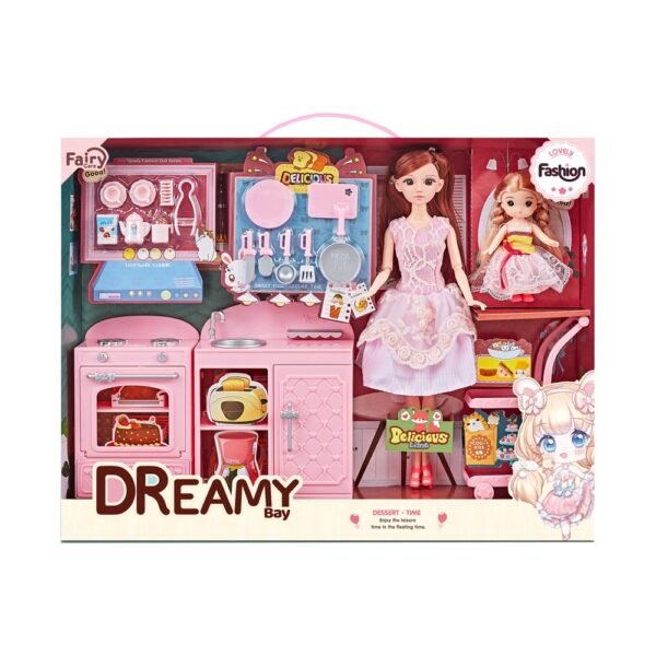 Fairy Care - Dessert Time - Enjoy Leisure Time with Doll Toys - For Ages 3+