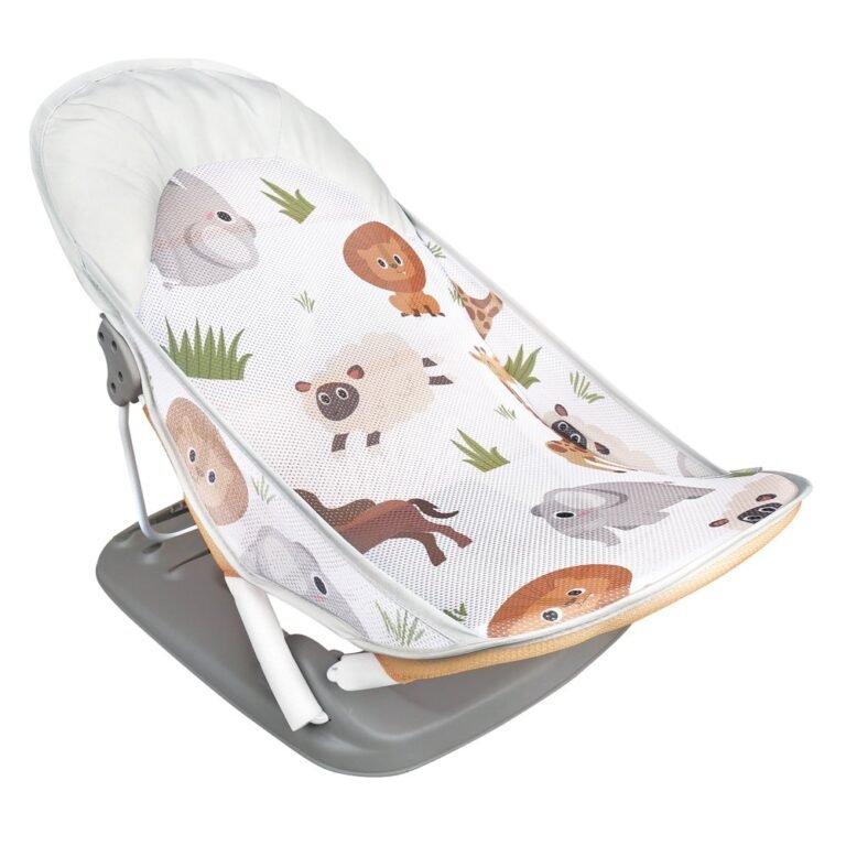Deluxe Pillow-Free Baby Shower Chair – Grey