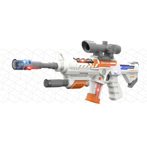 Space Warriors Light & Sound Telescopic Action Space Gun - Galactic Adventure for Boys Ages 3 and Up