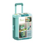 4-in-1 Supermarket Trolley Case – Mobile Pretend Play Shopping Set for Kids