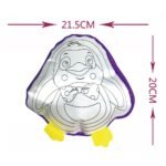Design Your Own Penguin: DIY Fabric Pillow Kit (Ages 6+) - Image 4