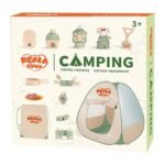 Mini Camper Kit: 13-Piece Play Tent & Gear (Ages 3+) - Image 4