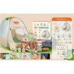 Mini Camper Kit: 13-Piece Play Tent & Gear (Ages 3+) - Image 2