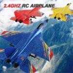 2.4G RC Glider Plane – Amphibious Remote Control Aircraft with LED Lights | 12–15 Min Flight | Ages 8+ - Image 4