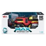 1:24 Diecast Ejection 3 IN 1 Chariot with Gun, Light & Music - Assorted Colors - Image 7