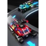 1:24 Diecast Ejection 3 IN 1 Chariot with Gun, Light & Music - Assorted Colors - Image 5
