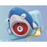 Shark Bubble Blowing Children's Camera - Music and Lights Toy for Kids 3+ - Style May Vary - Image 3