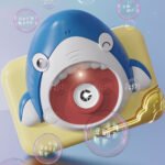 Shark Bubble Blowing Children's Camera - Music and Lights Toy for Kids 3+ - Style May Vary - Image 2