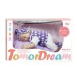 Cotton Body Music Sleeping Baby - 12 inches (Purple) - Image 2