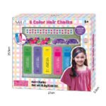 Swirl Up 5 Hair Chalk Color Set - 5+ Ages - Paraben Free - For Girls - Image 4