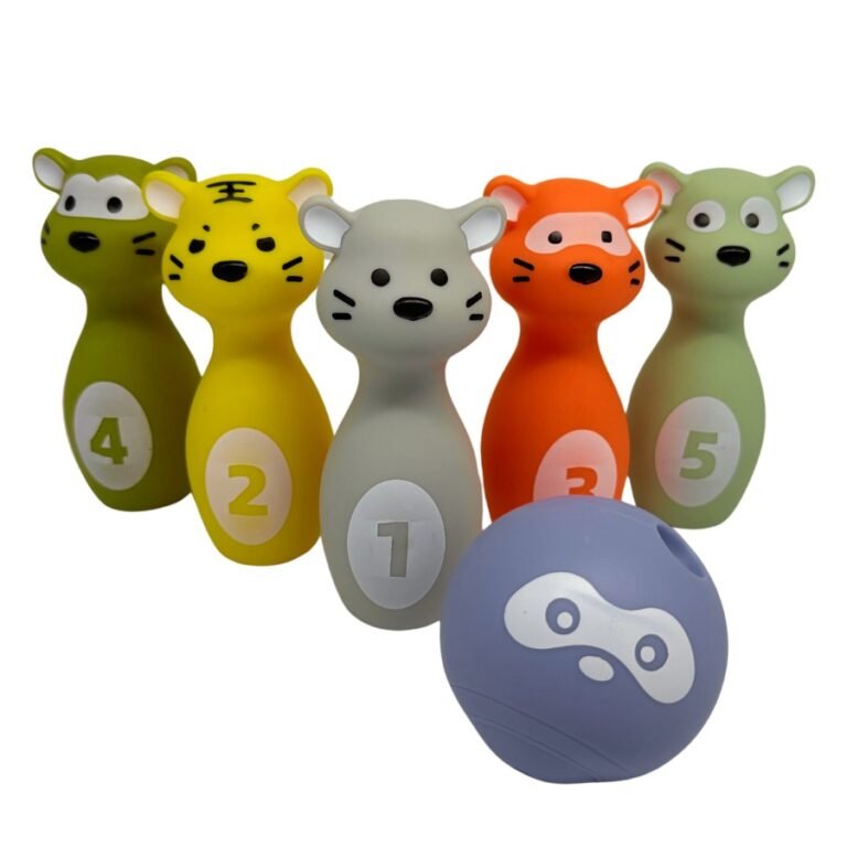 Animal Bowling Set for Toddlers | Safe, Soft, and Fun Indoor & Outdoor Toy (6m+)