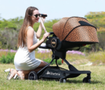 Barbne Baby Stroller V10 - Brown - Image 2