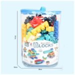 120-Piece Soft Building Blocks: Creative Fun for Ages 3+ - Blue - Image 4