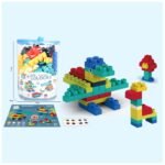 120-Piece Soft Building Blocks: Creative Fun for Ages 3+ - Blue - Image 3