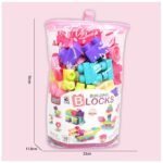 100-Piece Soft Building Blocks: Creative Fun for Ages 3+ - Pink - Image 4