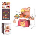 Mini Kitchen Cooking Time Set with Lights & Sounds – 27-Piece Playset for Kids 3+ - Image 4