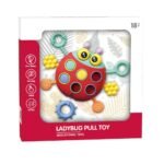 Ladybug Pull Toy - Ages 18M+ - Image 4