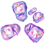 16 inch -  Kitty Character Backpack Set