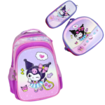 16 inch -  Cartoon Kawaii Character Backpack Set - Image 2