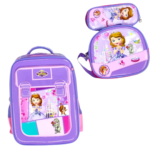 16 inch -  Box Style Princess Backpack Set - Image 2