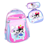 16 inch -  3D Doll Character Backpack Set - Image 4