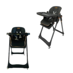 Kidillo High Chair – Adjustable, Foldable, and Easy-to-Clean Baby High Chair | Ages 6 Months to 6 Years - Image 3