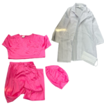 Doctor Uniform Set - Pink  (S, M, L) - Image 2