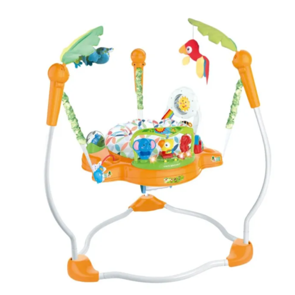 Tiibaby - Baby Jumper with Music & Lights - Orange