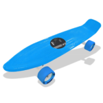 Jaspo Skateboard Ride On Penny Board - Image 5