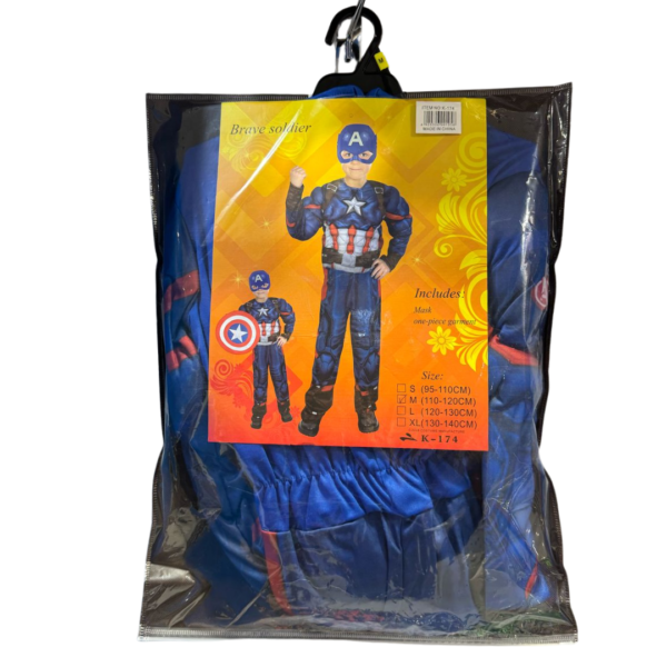 Captain America Costume (S,M.L)