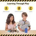 SMARTIVITY Hydraulic Crane STEM Kit | Build Your Own Working Crane for Kids Ages 6+ | Learn Hydraulics Through Play - Image 5
