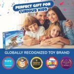 SMARTIVITY Hydraulic Plane Launcher Kit | Build-Your-Own STEM Toy for Kids Ages 6+ | DIY Hydraulic Launcher & Paper Planes - Image 7
