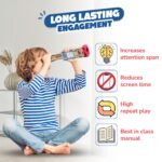 SMARTIVITY Pirate's Telescope DIY STEM Kit | Build-Your-Own Collapsible Telescope for Kids Ages 6+ | 8x Magnification - Image 5